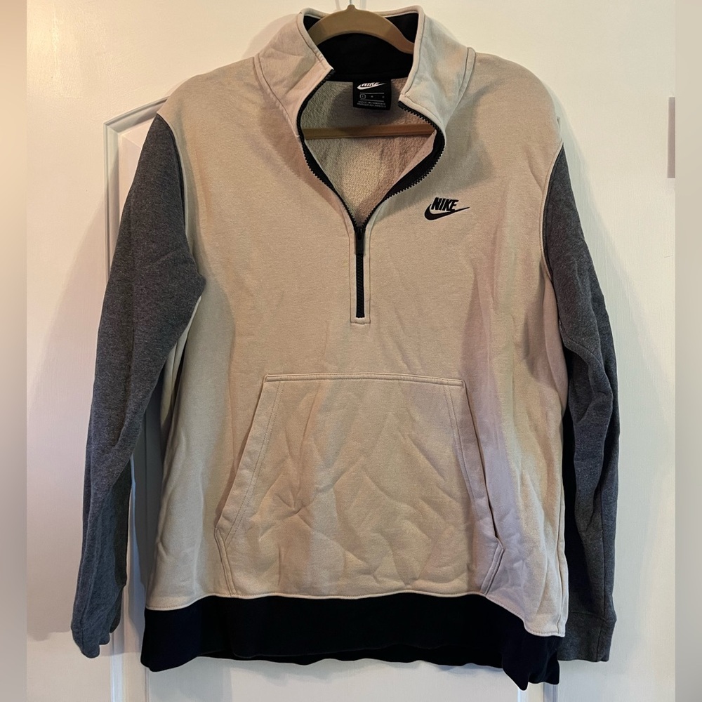 Nike Sportswear 1/2 Zip Pullover Mens Size Large Tech Athletic Activewear